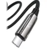 Conector Tipo C metálico del cable PD 240W Toocki con cable trenzado