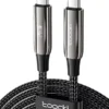 Cable Toocki Tipo C 240W Carga Rápida PD 3.1 con Protección Inteligente