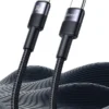 🔌 Cable Lightning iPhone Usams 30W Carga Rápida y Datos | Trenzado Reforzado 1m