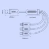Cable de Carga Rápida 3 en 1 Toocki 66W – Potencia y Versatilidad en un Solo Cable