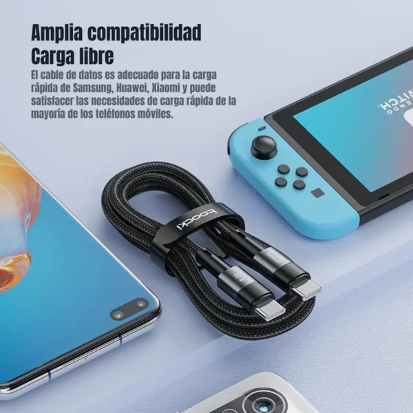 cable60w-04-compatibilidad-1.webp Cable Toocki USB-C a USB-C 60W compatibilidad con smartphones