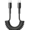 Cable de Carga Rápida Tipo C a C Joyroom 60W | Extensible, 1.5M, Ignífugo y Resistente