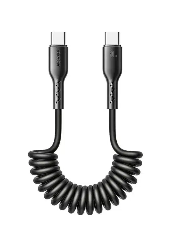 Cable de Carga Rápida Tipo C a C Joyroom 60W | Extensible, 1.5M, Ignífugo y Resistente