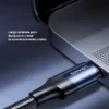 Cable de carga rápida Tipo C a C 100W 3 Metros USAMS – Carga y Transferencia de Datos