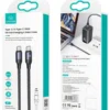 Cable de carga rápida Tipo C a C 100W 3 Metros USAMS – Carga y Transferencia de Datos