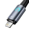 ⚡ Cable de Carga Rápida Toocki 20W – Tipo C a Lightning con Indicador LED