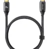 🔌 Cable de Carga Rápida Tipo C a C 240W 2 Metros Usams Carga Rápida PD 3.1 Trenzado Reforzado