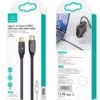 🔌 Cable de Carga Rápida Tipo C a C 240W 2 Metros Usams Carga Rápida PD 3.1 Trenzado Reforzado