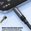 Cable Auxiliar 3.5mm Toocki de 1 Metro | Audio Hi-Fi Reforzado con Nailon – Compatible con Celulares, Autos y Parlantes