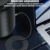 Cable Auxiliar 3.5mm Toocki de 1 Metro | Audio Hi-Fi Reforzado con Nailon – Compatible con Celulares, Autos y Parlantes