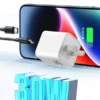 🔌 Cable Lightning iPhone 30W Usams – Carga Rápida y Transferencia de Datos 1m