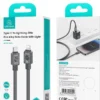 🔌 Cable de Carga Rápida Lightning a USB-C 30W Usams – PD para iPhone, iPad – 1.2m Reforzado y Antienredos