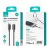 🔌 Cable Lightning iPhone 30W Usams – Carga Rápida y Transferencia de Datos 1m