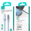 Cable USB Tipo C 100W Usams con Ángulo Recto Tipo L y Pantalla Digital – Carga Rápida y Transferencia de Datos