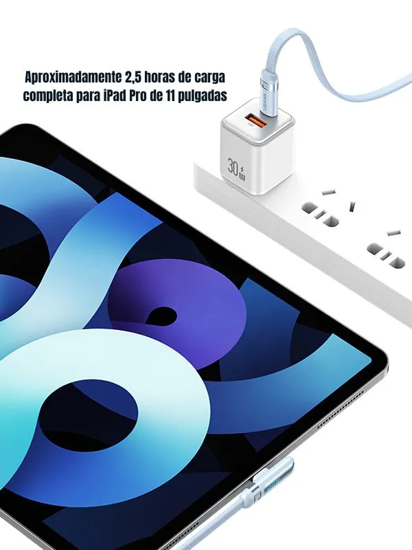Cable USB Tipo C 100W Usams con Ángulo Recto Tipo L y Pantalla Digital – Carga Rápida y Transferencia de Datos
