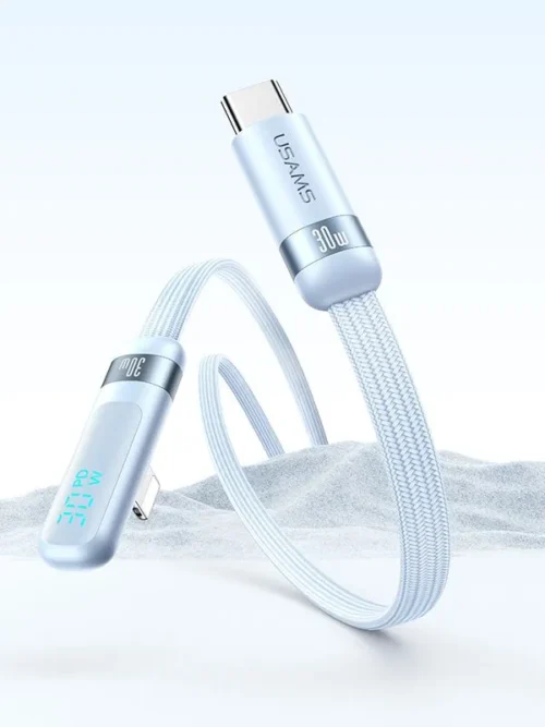 ⚡ Cable de Carga Rápida Toocki 20W – Tipo C a Lightning con Indicador LED