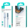 Cable de Carga Rápida para iPhone Lightning 30W Usams Tipo L con Pantalla Digital – 1.2m Antienredos