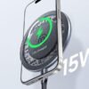 Cargador inalámbrico carga rápida 15W Iphone/Android Usams