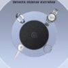 Cargador inalámbrico carga rápida 15W Iphone/Android Usams