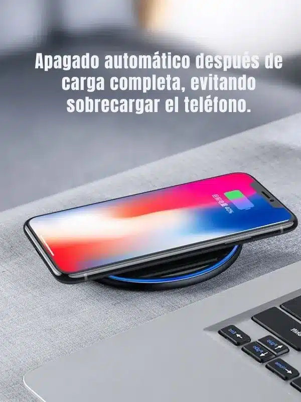 cargador inalambrico 15w Joyroom A3015W apagado automatico