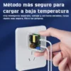 Cargador Remax RP-U68 carga a baja temperatura Cargador USB y tipo C Remax RP-U68 conectado al tomacorriente con chip inteligente y carga a baja temperatura