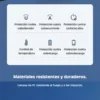 Cargador Remax RP-U72 protecciones de seguridad Protecciones del cargador Remax RP-U72 contra sobretensión, sobrecorriente, cortocircuitos, sobrecarga y control de temperatura con carcasa de PC