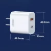 Cargador carga rápida 20W Remax