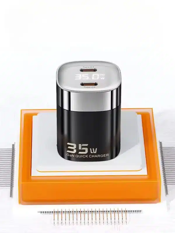 ⚡ Cargador rápido GaN 35W Toocki – Potencia compacta y eficiente