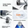 ⚡ Cargador rápido GaN 35W Toocki – Potencia compacta y eficiente