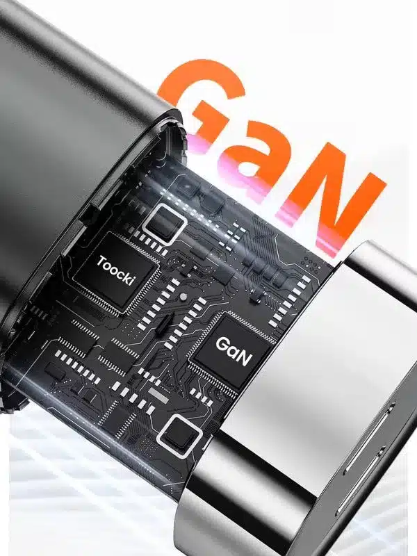 ⚡ Cargador rápido GaN 35W Toocki – Potencia compacta y eficiente