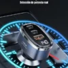 🔌 Cargador para Auto Toocki 140W con Carga Rápida USB-C y Pantalla LED – Triple Puerto para Celular, Tablet y Laptop