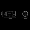 🔌 Cargador para Auto Carga Rápida 60W USB Tipo C y A Toocki | Doble Puerto QC 3.0 PD Compacto Universal