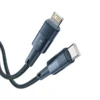 Cable Toocki Type-C a Lightning PD 20W color azul, vista principal