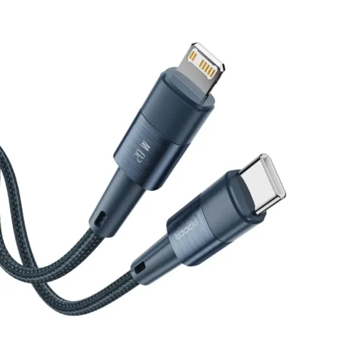Cable Toocki Type-C a Lightning PD 20W color azul, vista principal