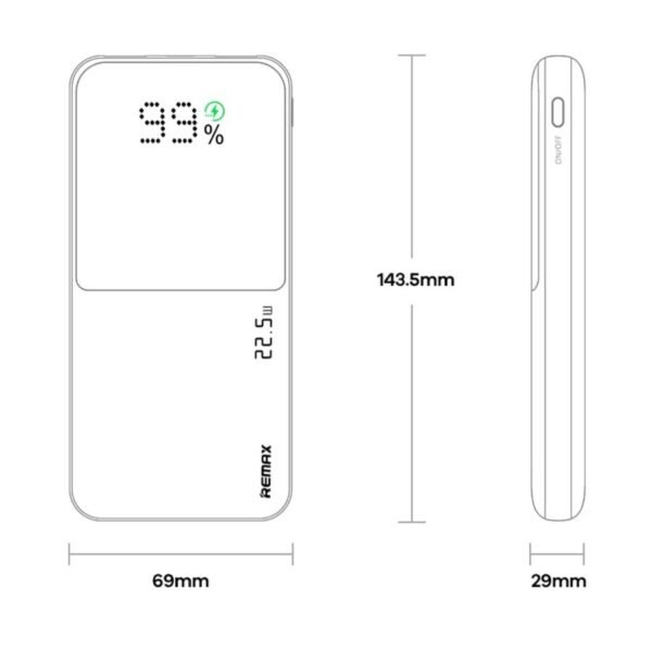 Power Bank 10000mAh Remax RPP-622