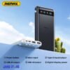 Diagrama de puertos del power bank Remax RPP-10