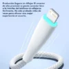 Conector de alta precisión del cable Toocki Lightning a USB-C PD 20W, resistente a desconexiones