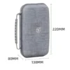 estuche-organizador-grande-cables-power-bank-usams-zb290-6-medidas Medidas del estuche organizador Usams ZB290: 22 x 13.8 x 8 cm