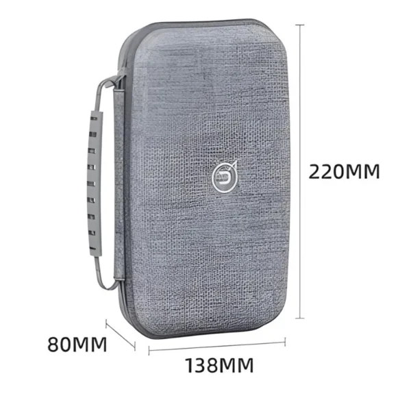 estuche-organizador-grande-cables-power-bank-usams-zb290-6-medidas Medidas del estuche organizador Usams ZB290: 22 x 13.8 x 8 cm