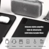 Organizador de cables Usams ZB263 para cargador, audífonos, memoria USB, power bank y llaves