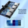 Chip interno del hub USB Yesido HB12 compatible con Windows 7, 8 y 10