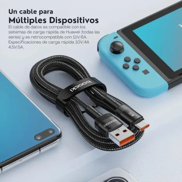 hy01-03-multidispositivos-1.webp Cable Toocki USB-A a Type-C compatible con múltiples dispositivos Huawei