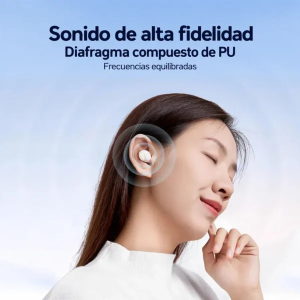 Audífonos Joyroom DB2 con diafragma compuesto de PU para sonido de alta fidelidad