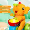 Juguete de Elefante Interactivo para Bebé – Tummy Time y Gateo con Luces, Sonidos y Pelota Flotante