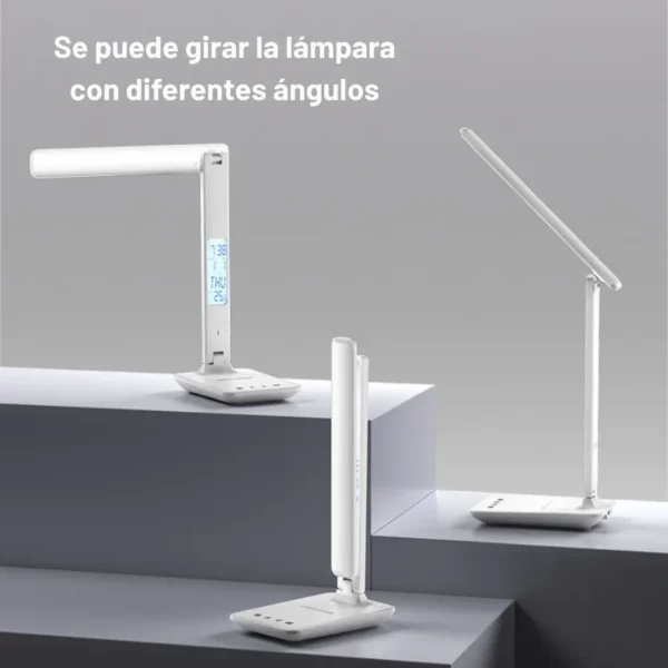 Lámpara de escritorio LED Yesido DS20 plegable con brazo giratorio en diferentes ángulos