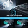Power Bank 10000mAh Joyroom Outdoor linterna LED con modo SOS
