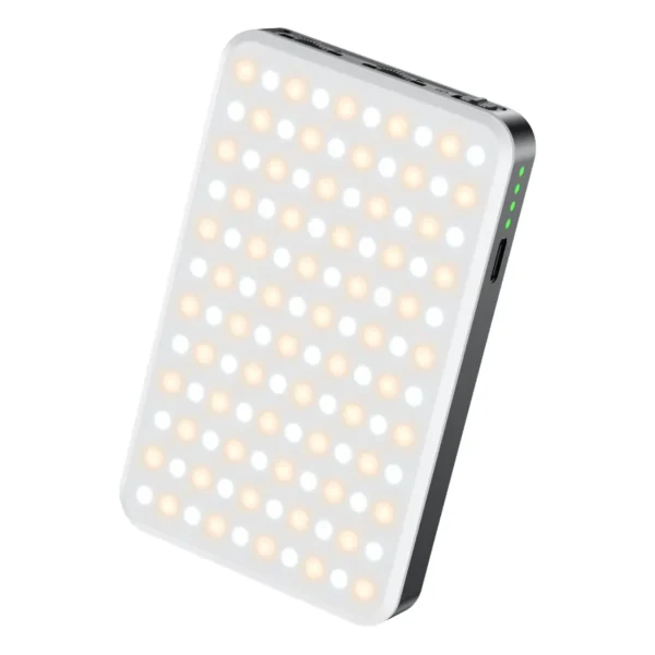Luz LED para celular Yesido DH12 Luz LED para celular Yesido DH12 recargable con 120 LEDs de luz blanca y cálida