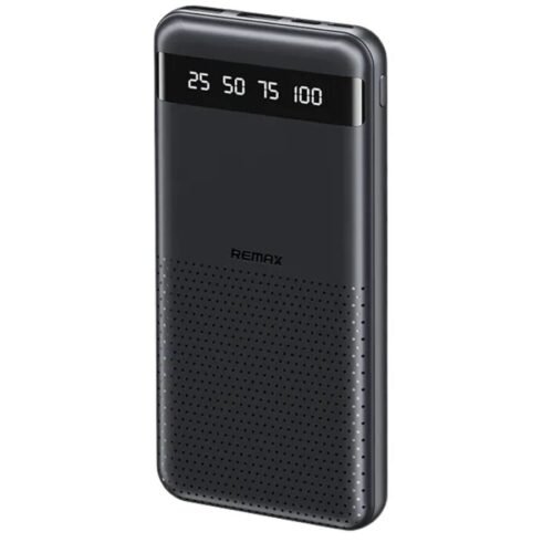 Power bank Remax RPP-10 negro con pantalla digital LED