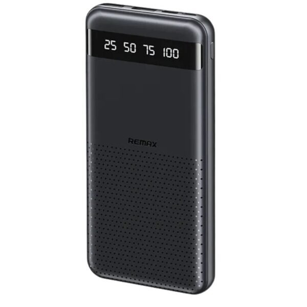 Power bank Remax RPP-10 negro con pantalla digital LED