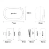 Micrófono inalámbrico para iPhone Yesido KR23 con 2 micrófonos y receptor Lightning